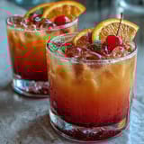 Ombre Sunrise Mocktail Grenadine