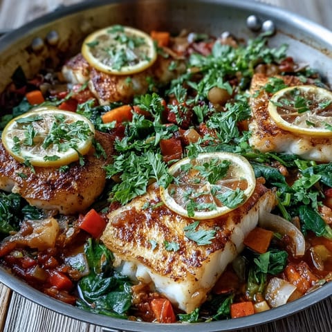 Spiced Cod One Pot
