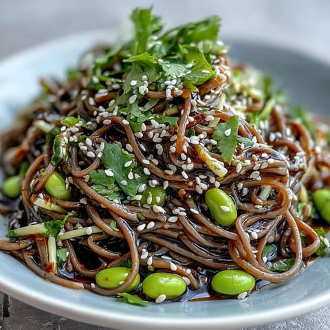 Soba Noodle Bowl Sesame