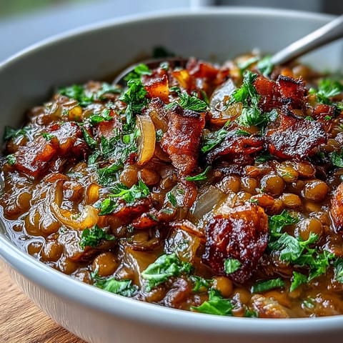 One-Pot Ham Lentil Stew
