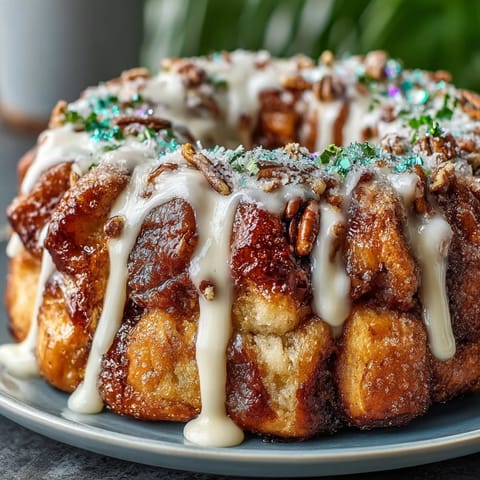 King Cake Pull-Apart Delight