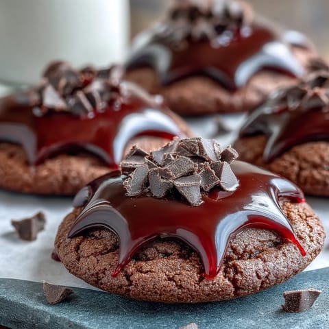 Chocolate Vampire Cookies