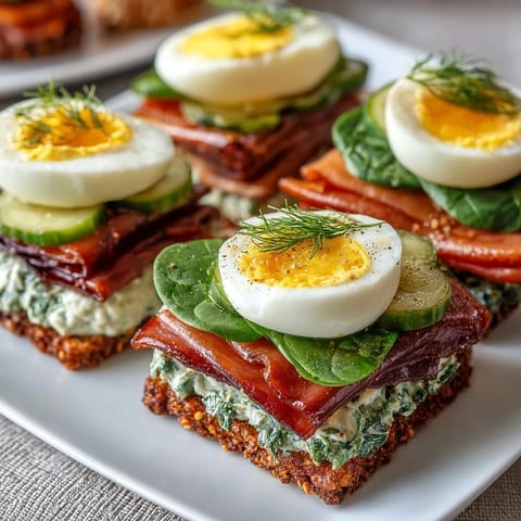 Whimsical green eggs and ham snack plate for kids, featuring playful ham rolls and colorful veggie accents.