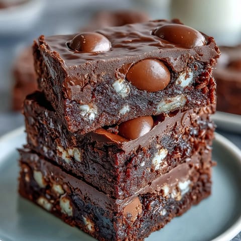 Cadbury Egg Chocolate Brownies