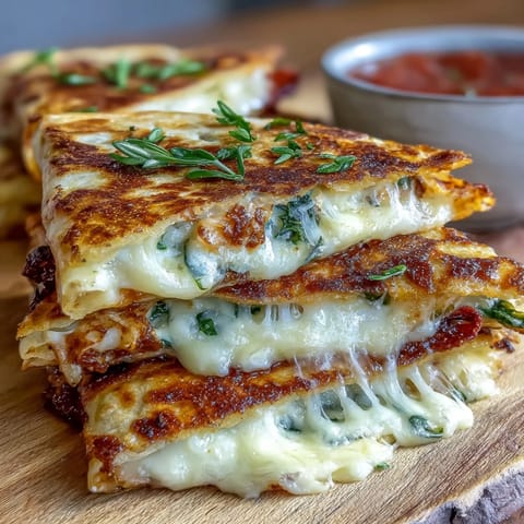 Golden-brown mini quesadilla wedges oozing with cheddar and mozzarella, paired with zesty lime-infused salsa.