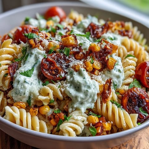 Mexican Street Corn Elote Pasta