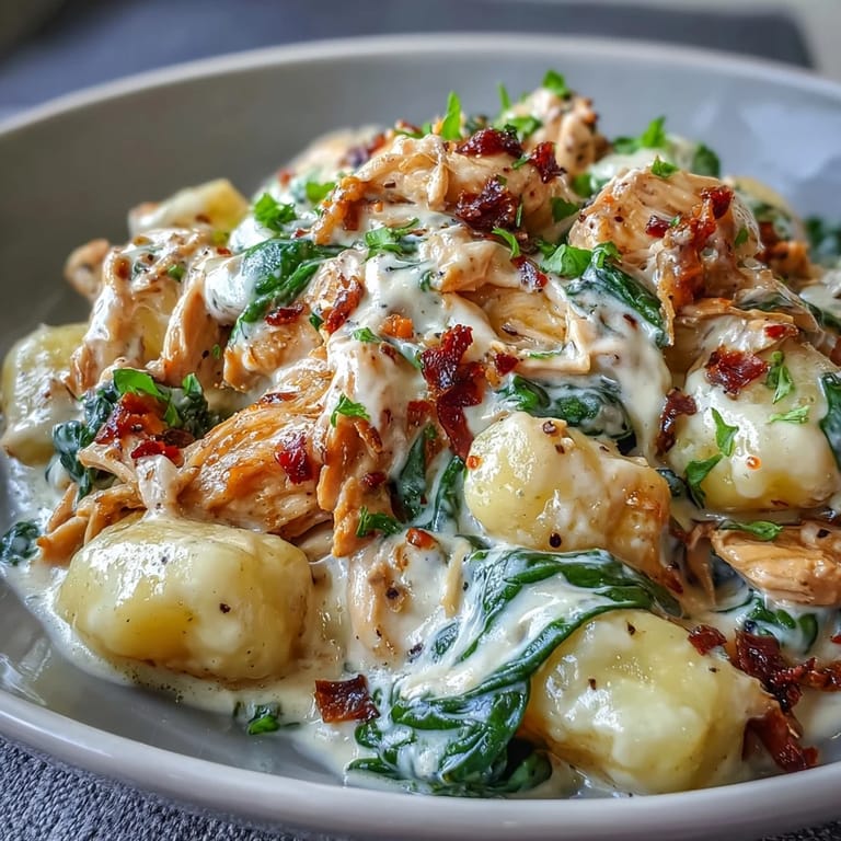 Topped with fresh parsley and extra Parmesan, this comforting Italian-inspired main dish is perfect for a quick weeknight dinner.